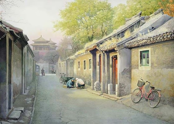画中才有的老北京(1)