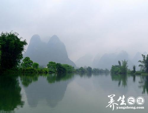 烟雨遇龙河(2)