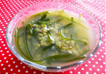 海带绿豆汤的功效，海带绿豆汤的作用