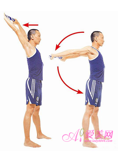 毛巾瑜伽健身 远离肩颈疾病的困扰(3)