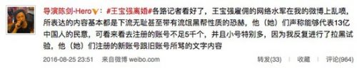 王宝强离婚新进展 陈剑力挺马蓉