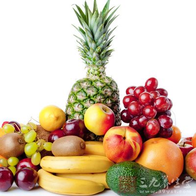 水果：可给人体提供果糖、果胶、维生素、矿物质和纤维素