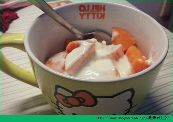 木瓜和酸奶能一起吃吗？木瓜和酸奶一起吃有什么好处？(2)