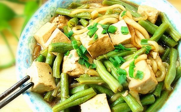 豆角能和豆腐一起炖吗？豆角炖豆腐怎么做好吃？(1)