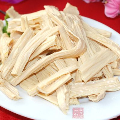 腐竹是富含钙的豆制品之一