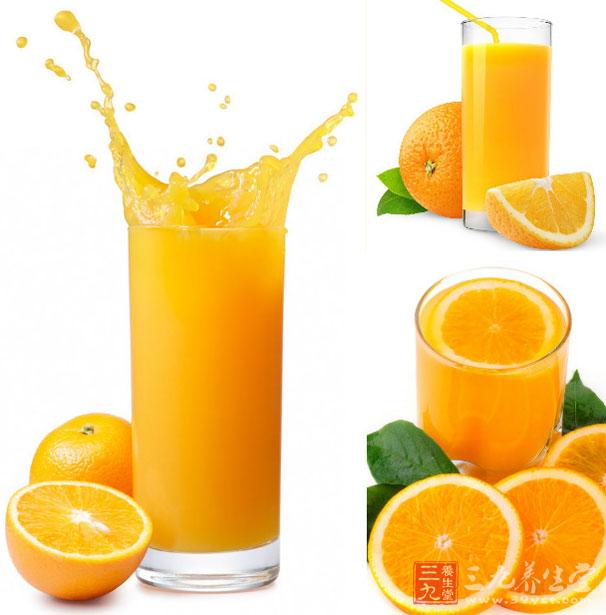 男人每天喝半升橙汁可以降低血压
