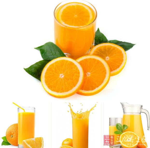 喝半升橙汁可以降低血压
