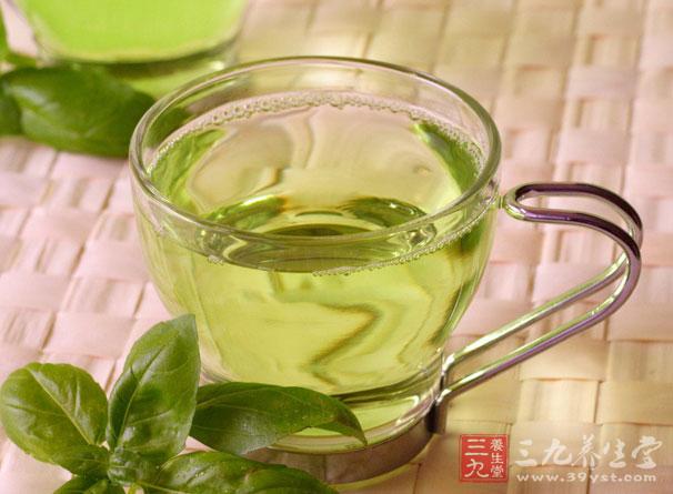 薄荷茶具有益气解表、清热化痰的作用