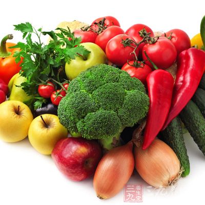 每天都吃一点新鲜蔬菜水果是健康的基石