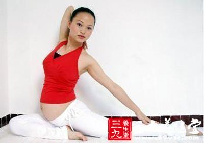 孕妇瑜伽的动作
